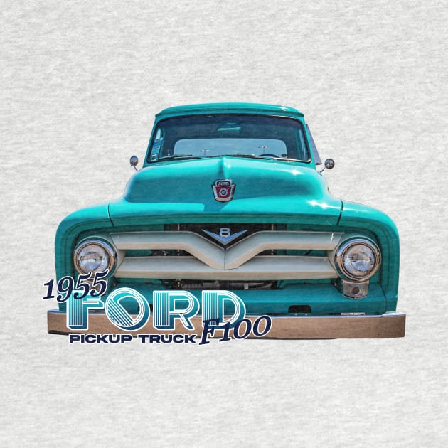 1955 Ford F100 Pickup Truck by Gestalt Imagery